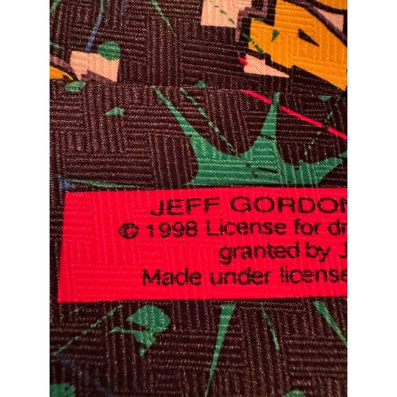 Vintage 1998 Ralph Marlin Jeff Gordon #24 Tie – NASCAR Racing Collectible - Picture 3 of 9